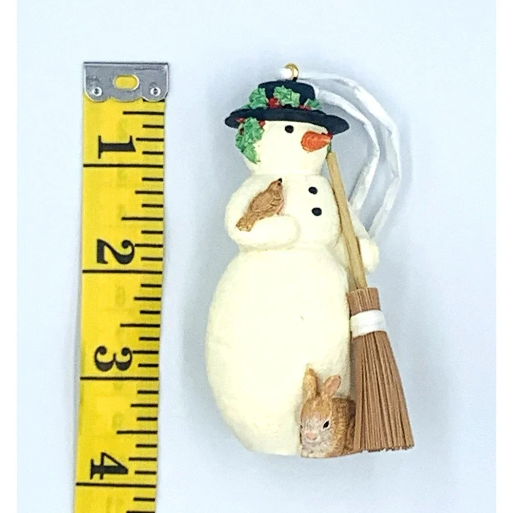 2001 My First Snowman Hallmark Ornament Nature's Sketchbook By M.‎ Bastin MIB